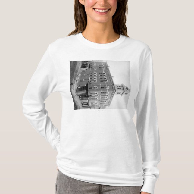 Camiseta Deadwood, fotografía de ayuntamiento de Dakota del (Anverso)