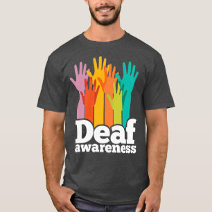 Camiseta Deaf Awareness Sign Language I Donx27t Speak Engli