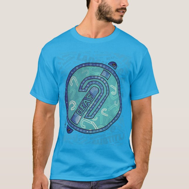 Camiseta Deaf Symbol English (Anverso)