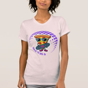 Camiseta Deal With It Retro Skater Rebanada de Piz