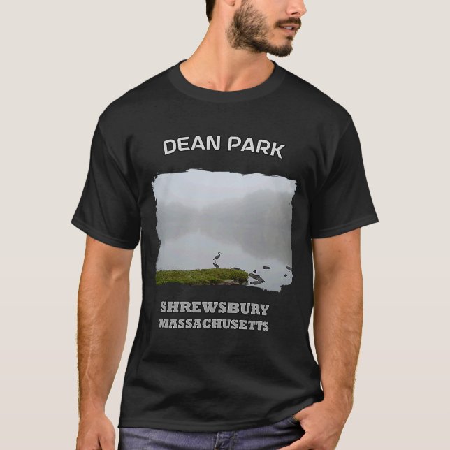 Camiseta DEAN PARK SHREWSBURY MASSACHUSETTS Gran Héroe Azul (Anverso)
