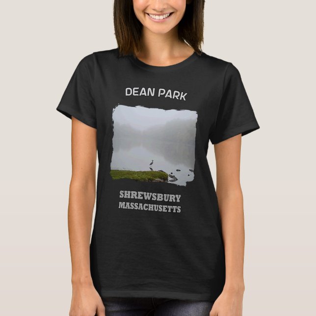 Camiseta DEAN PARK SHREWSBURY MASSACHUSETTS Gran Héroe Azul (Anverso)