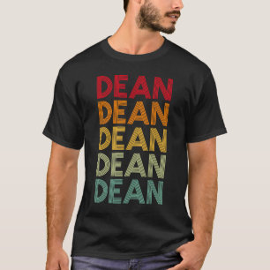 Camiseta Dean Retro  Nombre Humor Apodo