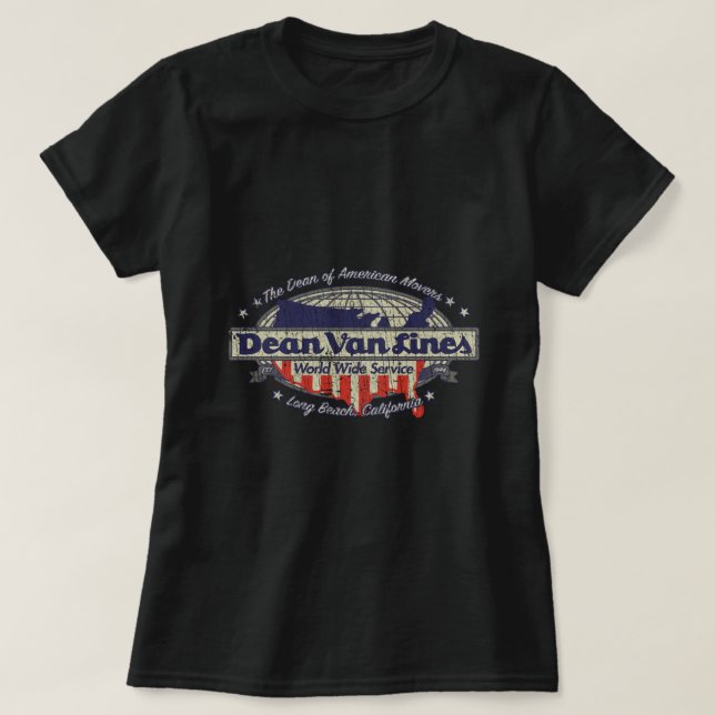 Camiseta Dean Van Lines T-Shirt 1944 (Diseño del anverso)