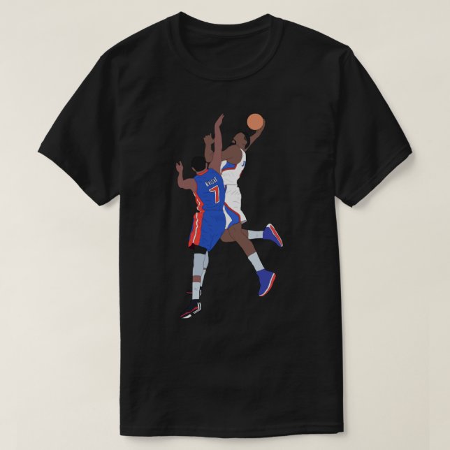 Camiseta DeAndre Jordan Se Detuvo Con Brandon Knight Pegati (Diseño del anverso)