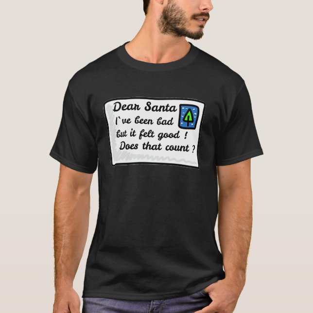 Camiseta Dear Santa I can Explain (Anverso)