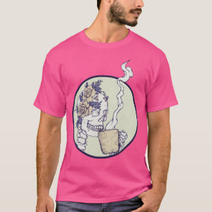 Camiseta Death before Decaf Skeleton