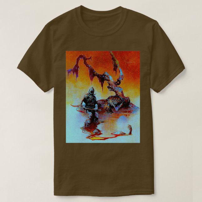 Camiseta Death Dealer 4 neon (Diseño del anverso)