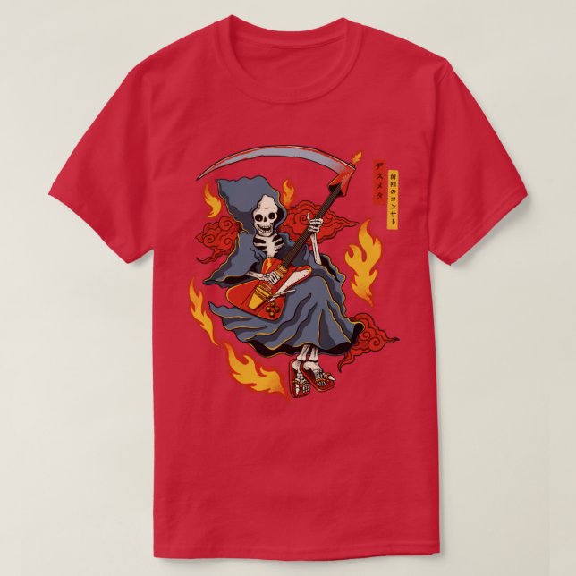 Camiseta Death Metal (Diseño del anverso)