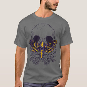 Camiseta Death Moth Skull1
