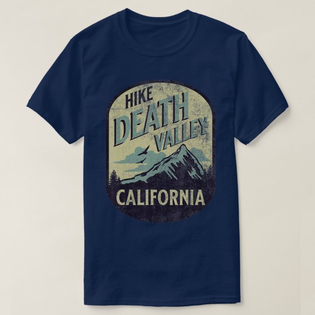 Camiseta Death Valley California Nature Hike Mountain Outdo (Diseño del anverso)