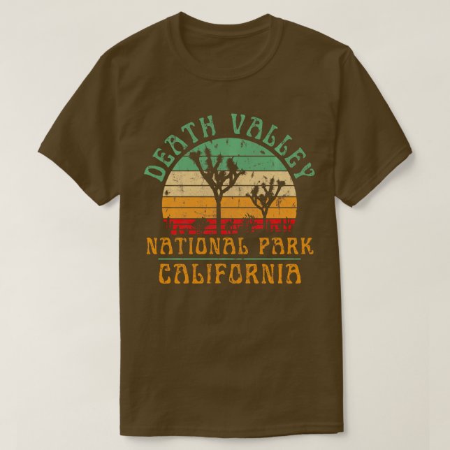 Camiseta Death Valley California Nature Senderismo al aire  (Diseño del anverso)