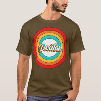 Camiseta Deaton Name Shirt Vintage Deaton Circle