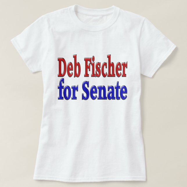 Camiseta Deb Fischer para el Senado (Diseño del anverso)