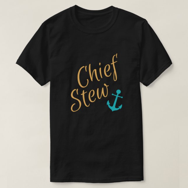 Camiseta Debajo de Deck Chief Stew (Diseño del anverso)