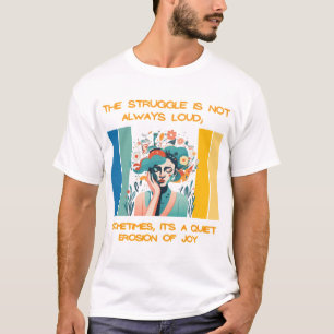 Camiseta Debajo de la calma
