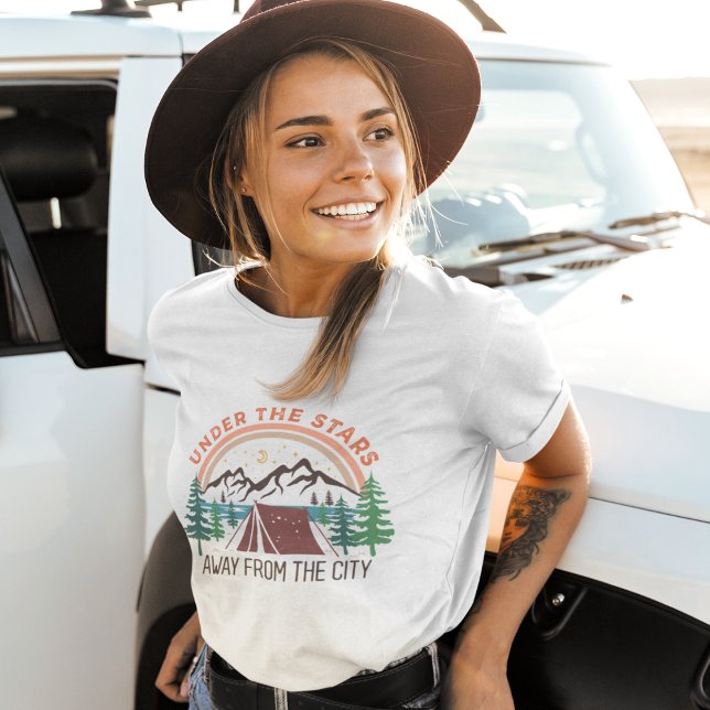 Camiseta Debajo De Las Estrellas, Lejos Del Campamento De L (Subido por el creador)