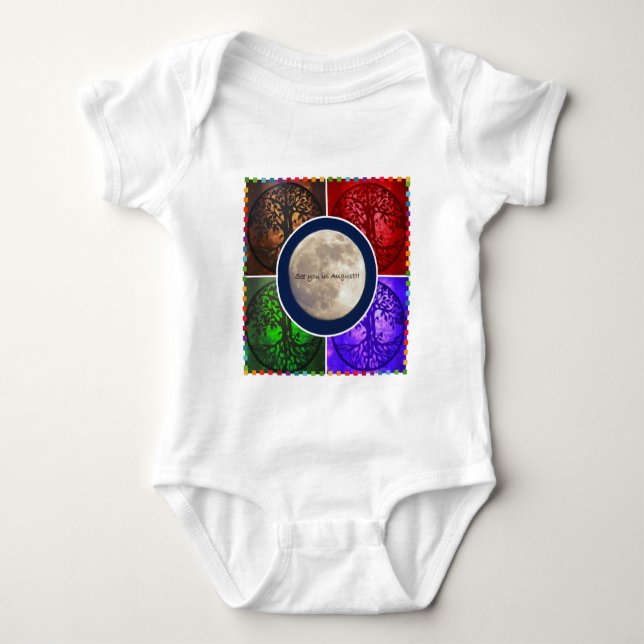 Camiseta Debajo de los cielos de agosto… (Anverso)