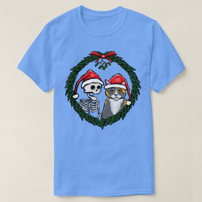 Camiseta Debajo del Mistletoe (Diseño del anverso)
