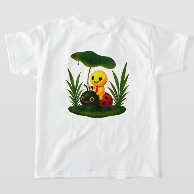 Camiseta Debajo del toldo verde (Distribución Reverso )