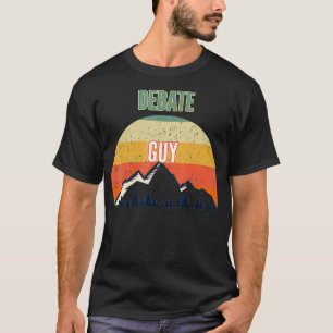Camiseta Debate sobre el regalo para los hombres, el tipo d