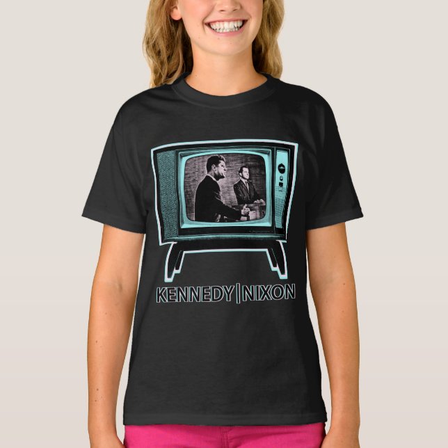 Camiseta Debate televisivo Kennedy Nixon 1960 (Anverso)