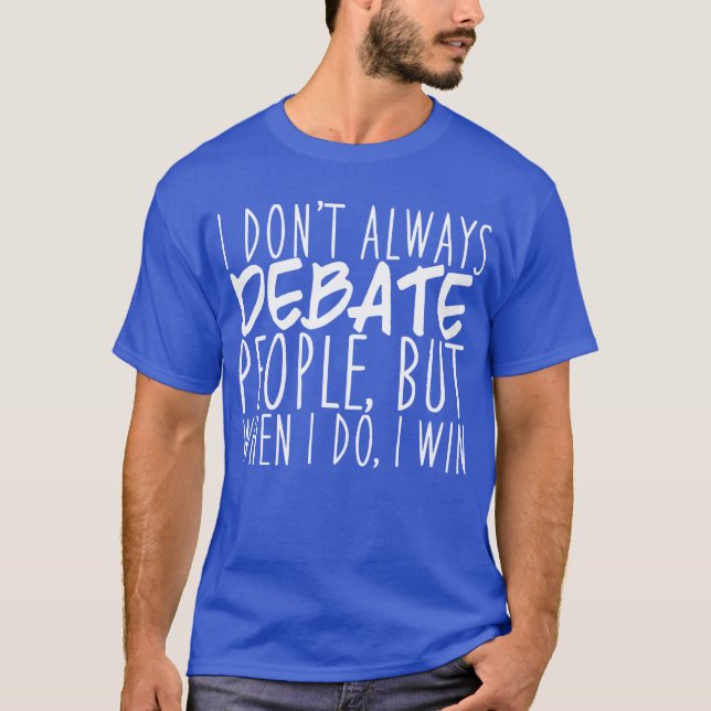 Camiseta Debater principal (Anverso)