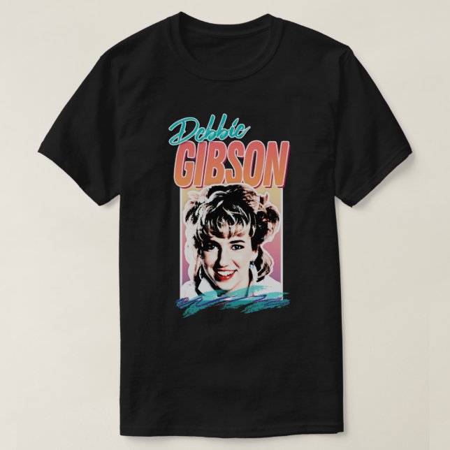 Camiseta Debbie Gibson 2 80s Styled Aesthetic Design  Class (Diseño del anverso)