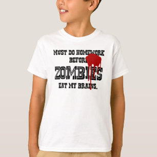 Camiseta Debe hacer la preparación antes de que los zombis