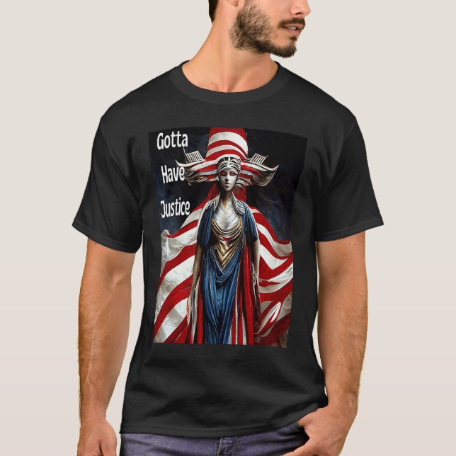 Camiseta Debe Tener Justicia No 2 (Anverso)