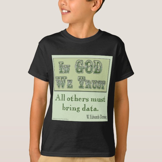 Camiseta Debe traer datos (Anverso)