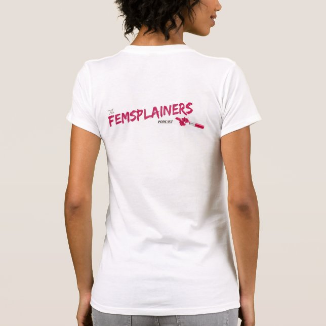 Camiseta "Debemos todos ser Femsplainers " (Reverso)