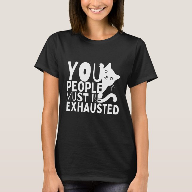 Camiseta Deben Estar Agotados (Anverso)