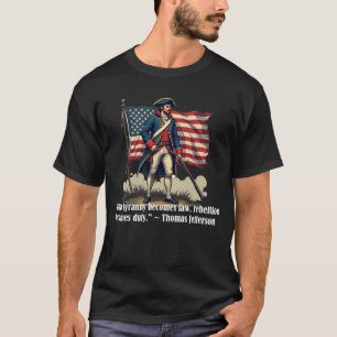Camiseta Deber sobre la rebelión - Soldado norteamericano p