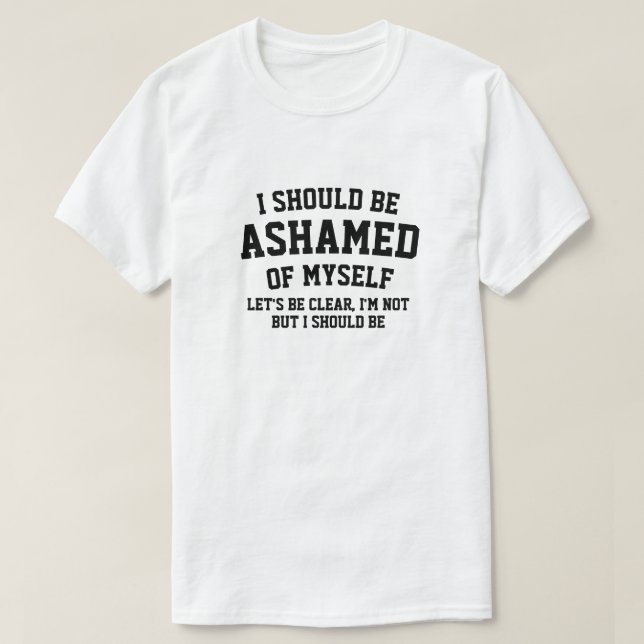 CAMISETA DEBERÍA HAMARME DE MÍ MISMO (Diseño del anverso)