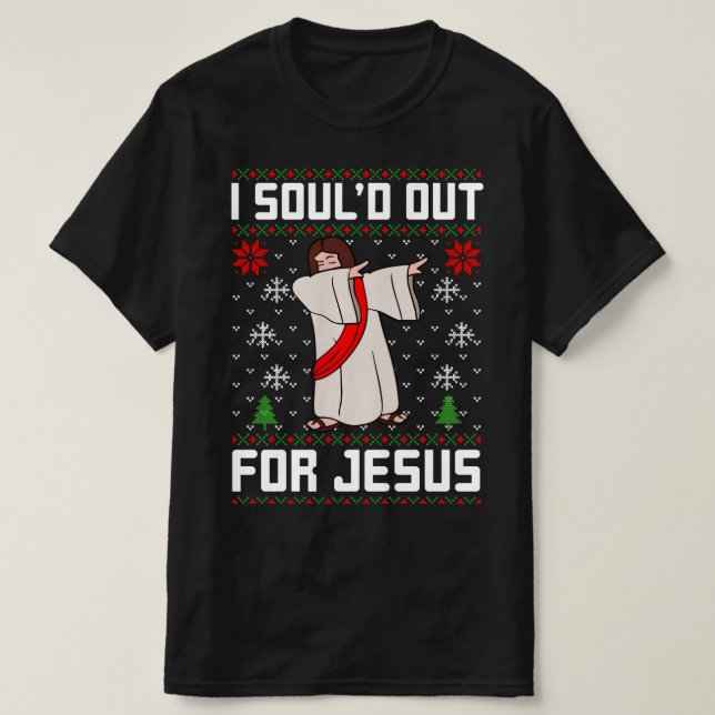 Camiseta debería salir por navidades de jesus (Diseño del anverso)