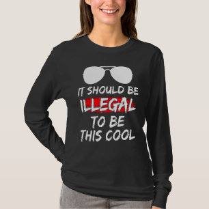 Camiseta Debería Ser Ilegal Ser Este Abuelo Hombres