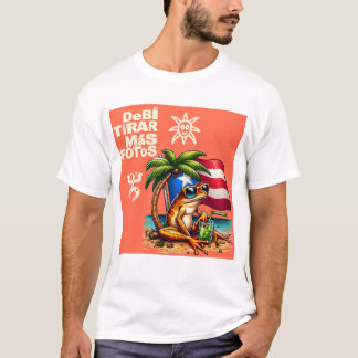 Camiseta Debería tomar más fotos PUERTO RICO