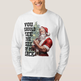 Camiseta Debería ver el tamaño de mis mangas largas de saco