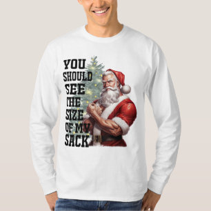 Camiseta Debería ver el tamaño de mis mangas largas de saco