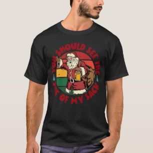 Camiseta Deberías Ver El Tamaño De Mi Funny Santa