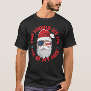 Camiseta Deberías Ver El Tamaño De Mi Funny Santa