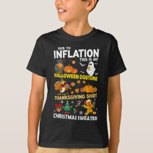 Camiseta Debido A La Inflación, Este Es Mi Día De Acción De