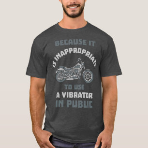 Camiseta Debido A Que No Es Apropiado Utilizar Un Vibrador