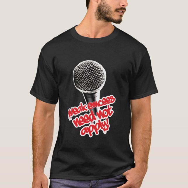 Camiseta débil de los emcees (Anverso)