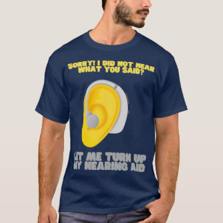 Camiseta Debilidad auditiva sorda lenguaje de signos auditi