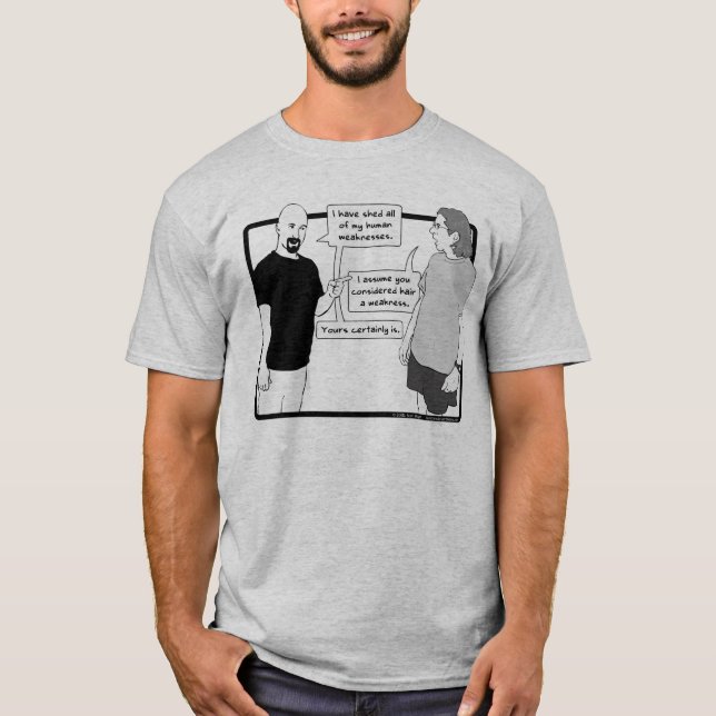 Camiseta Debilidad humana (Anverso)