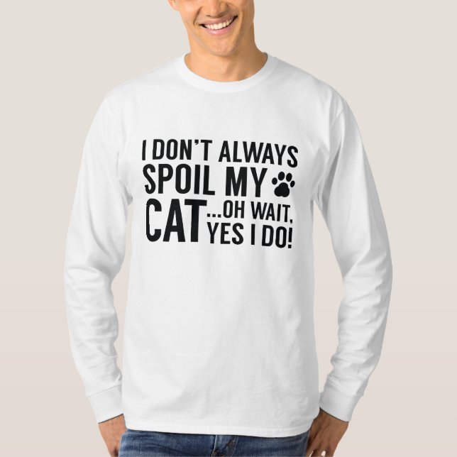 Camiseta Debilitar mi gato (Anverso)