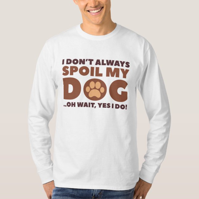 Camiseta Debilitar mi perro (Anverso)