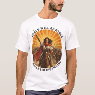 Camiseta Deborah Victory Girls Will Be Girls